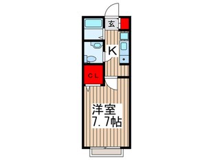 ブルーコーストの物件間取画像